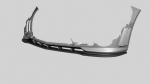 Maxton Design Front Splitter Mercedes-Benz C63 AMG Sedan / Estate W204 / S204 ME-C-204-AMG-FD1G
