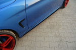 Maxton Design RACING SIDE SKIRTS DIFFUSERS for BMW 4 Coupe / Gran Coupe / Cabrio M-Pack F32 / F36 / F33 BM-4-F32-MPACK-CNC-SD1A
