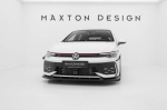 Maxton Design Street Pro Front Splitter V.2 Volkswagen Golf GTI / GTE / R-Line Mk8 Facelift VWGO8FGTICNC-FD2BRB