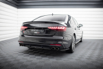 Maxton Design Rear Splitter (with vertical bars) Audi S4 B9 Facelift AU-S4-B9F-RD1G+RD2G
