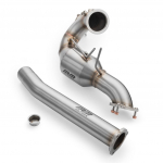 RM Motors Downpipe set AUDI A7 Sportback 3.0 TDI +heat shield