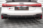 Maxton Design Rear Valance Audi RS7 C8 (Version with towbar) AU-RS6-C8-RS1G+RS1RG