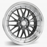 ESR Wheels SR05 19x10.5 5x120 ET22 Gunmetal w/ Machined Lip 90552022 SR05GM-ML