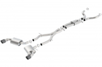Borla Cat Back Exhaust System S-Type For CHEVROLET CAMARO SS 6.2L 140689CF