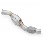 RM Motors Downpipe BMW E81, E87, E82, E88 116d, 118d, 120d, 123d N47 + CATALYTIC CONVERTER