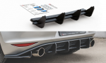 Maxton Design Street Pro Rear Diffuser V.1 VW Golf 7 GTI VWGO7GTICNC-RS1B+BRBI