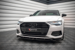 Maxton Design Front Splitter V.1 Audi A6 C8 AU-A6-C8-FD1G