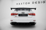 Maxton Design Carbon Spoiler With Internal Brackets Uprights Audi A3 / A3 S-Line / S3 / RS3 Sedan 8V / 8V Facelift CF-AU-S3-8V-S-WING5-INT-245-P