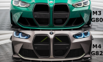 Maxton Design Carbon Fiber Front Grill Prepreg BMW M4 G82 / M3 G80 - version with radar CF-BM-4-G82-M-G1-245V-P+ACC