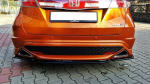 Maxton Design Rear Splitter HONDA CIVIC VIII TYPE S/R (without vertical bars) HO-CI-8-TYPE-S/R-RD1G