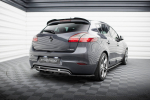 Maxton Design Rear Splitter (with vertical bars) Renault Megane GT MK3 Facelift RE-ME-3-GT-RD1G+RD2G