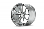 Ferrada Wheels FR2 20x8.5 5x112 ET40 Machine Silver / Chrome Lip FR220855112MS40