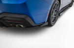 Maxton Design Street Pro Rear Side Splitters + Flaps Ford Mustang GT Mk7 FOMU7GTCNC-RSD1BRB+RSF1G