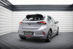 Maxton Design Rear Splitter (with vertical bars) Opel Corsa - e F ( Mk6) OP-CO-F-RD1G+RD2G