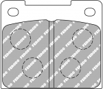 Ferodo Racing Rear Brake Pads For FORD R2 (2016 specs) Fiesta FCP809