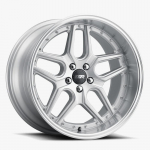 ESR Wheels CS15 18x10.5 5x120 ET15 Hyper Silver w/ Machined Lip 80551415 CS15HS-ML 5X120