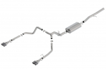 Borla Cat Back Exhaust System Touring For CHEVROLET SILVERADO 1500 LTZ 6.2L 140772CF