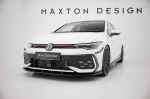 Maxton Design Front Splitter V.1 Volkswagen Golf GTI / GTE / R-Line Mk8 Facelift VW-GO-8F-GTI-FD1G