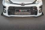 Maxton Design Street Pro Front Splitter + Flaps Toyota GR Yaris Mk4 TOYA4GR4CNC-FD1BRB+FSF1G