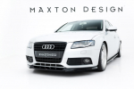 Maxton Design Front Splitter V.1 Audi A4 Sedan / Avant B8 AU-A4-B8-FD1G
