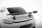 Maxton Design Carbon Spoiler With Internal Brackets Uprights V.2 Porsche 718 Cayman 982c CF-PO-CA-718-GTS-WING5-INT-245-P-2