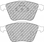 Ferodo Racing Front Brake Pads For VOLKSWAGEN 1.4 TSI GOLF VI Convertible (517) FCP4223