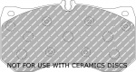 Ferodo Racing Front Brake Pads For AUDI 3.0 TDI quattro A7 Sportback (4GA, 4GF) FCP4466