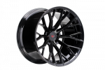 Ferrada Wheels FR9 20x12 Blank ET15-0 Obsidian Black FR92012B-OB-15-0