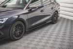 Maxton Design Side Skirts Diffusers V.2 Seat Leon FR ST / Hatchback Mk4 / Cupra Leon ST / Hatchback Mk1 / Mk1 Facelift SE-LE-4-FR-SD2G