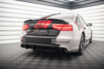 Maxton Design Street Pro Rear Diffuser Audi S8 D4 AUA8D4SLINECNC-RS1BRB