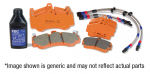EBC Brakes Pad Line Kit with Orangestuff Performance Pads PLK1159R