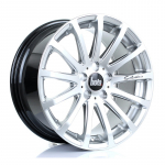 BOLA Wheels XTR 18x8.5 5x118 ET40-45 HYPER SILVER 11.75kg