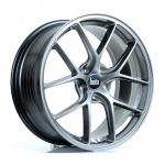 BOLA Wheels FLE 19x8.5 5x112 ET42-50 HYPER BLACK 9.3kg