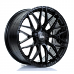 BOLA Wheels B17 18x8.5 5x108 ET25-45 GLOSS BLACK 9.3kg