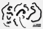 DO88 BMW 135i 335i E82 E90 (N54) Coolant hoses Black