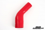 DO88 Silicone Hose Red 45 degree 2.375 - 3.125'' (60 - 80mm)