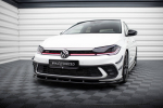 Maxton Design Front Splitter V.1 Volkswagen Polo GTI Mk6 Facelift VW-PO-6F-GTI-FD1G