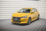 Maxton Design Front Splitter V.1 Peugeot 208 Mk2 PE-208-2-FD1G