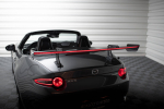 Maxton Design Carbon Spoiler With Upper Swan Mounting + LED Mazda MX-5 ND (Mk4) CF-MA-MX5-4-WING5-UPP-245-P+LED