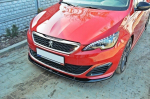 Maxton Design FRONT SPLITTER v.2 PEUGEOT 308 II GTI PE-308-GTI-FD2G