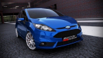 Maxton Design Front Bumper (ST Look) Ford Fiesta Mk7 FO-FI-7-STLOOK-F1F