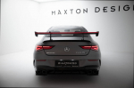 Maxton Design Carbon Spoiler With Upper Swan Mounting + LED Mercedes-Benz CLA Coupe C118 / C118 Facelift CF-ME-CLA-118-WING5-UPP-245-P+LED