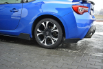 Maxton Design Racing Rear Side Splitters Subaru BRZ Mk1 / Mk1 Facelift SU-BRZ-1F-CNC-RSD1A