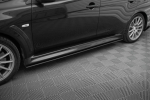 Maxton Design Street Pro Side Skirts Diffusers Mitsubishi Lancer EVO X MILA10EVOCNC-SD2B