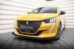 Maxton Design Street Pro Front Splitter + Flaps Peugeot 208 GT Mk2 PE2082GTCNC-FD1B+FSF1G