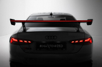 Maxton Design Carbon Spoiler With External Brackets Uprights V.2 + LED Audi A5 / A5 S-Line / S5 / RS5 Coupe F5 / F5 Facelift CF-AU-S5-2F-C-WING5-EXT-245-P+LED-2