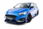 Maxton Design Street Pro Front Splitter + Flaps Ford Focus ST / ST-Line Mk4 FOFO4STCNC-FD1B+FSF1G