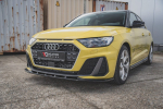 Maxton Design Front Splitter V.1 Audi A1 S-Line GB AU-A1-GB-SLINE-FD1G