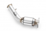 RM Motors Downpipe AUDI Q5 2.0 TFSI + CATALYST