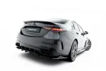 Maxton Design Rear Splitter (with vertical bars) Mercedes-AMG C63 Sedan / Estate W206 / S206 ME-C-206-63-RD1G+RD2G